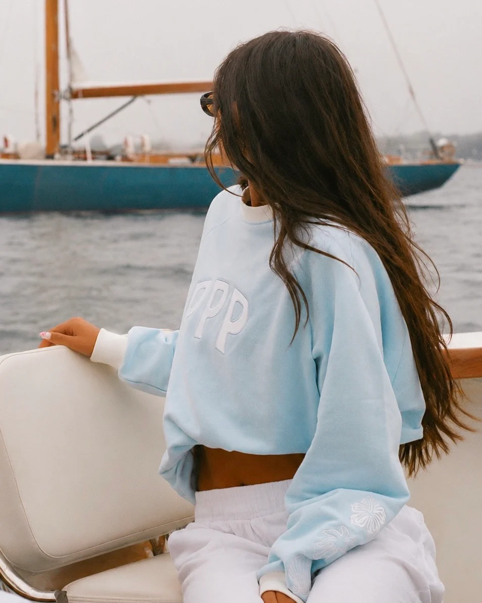 Classic Crew in Blue Breeze - Image 4
