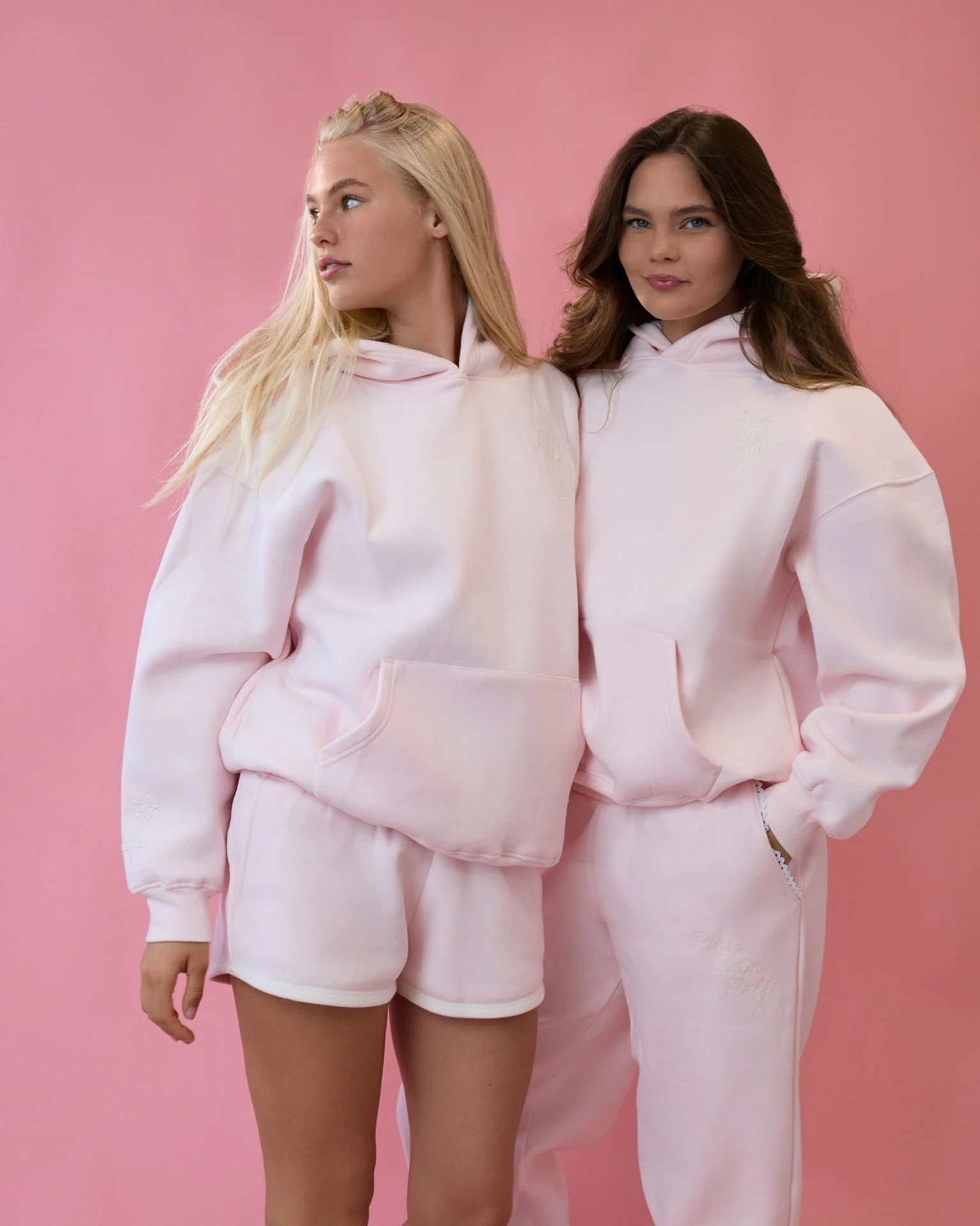 “Daydream” Foldover Short in Angel Pink - Image 6
