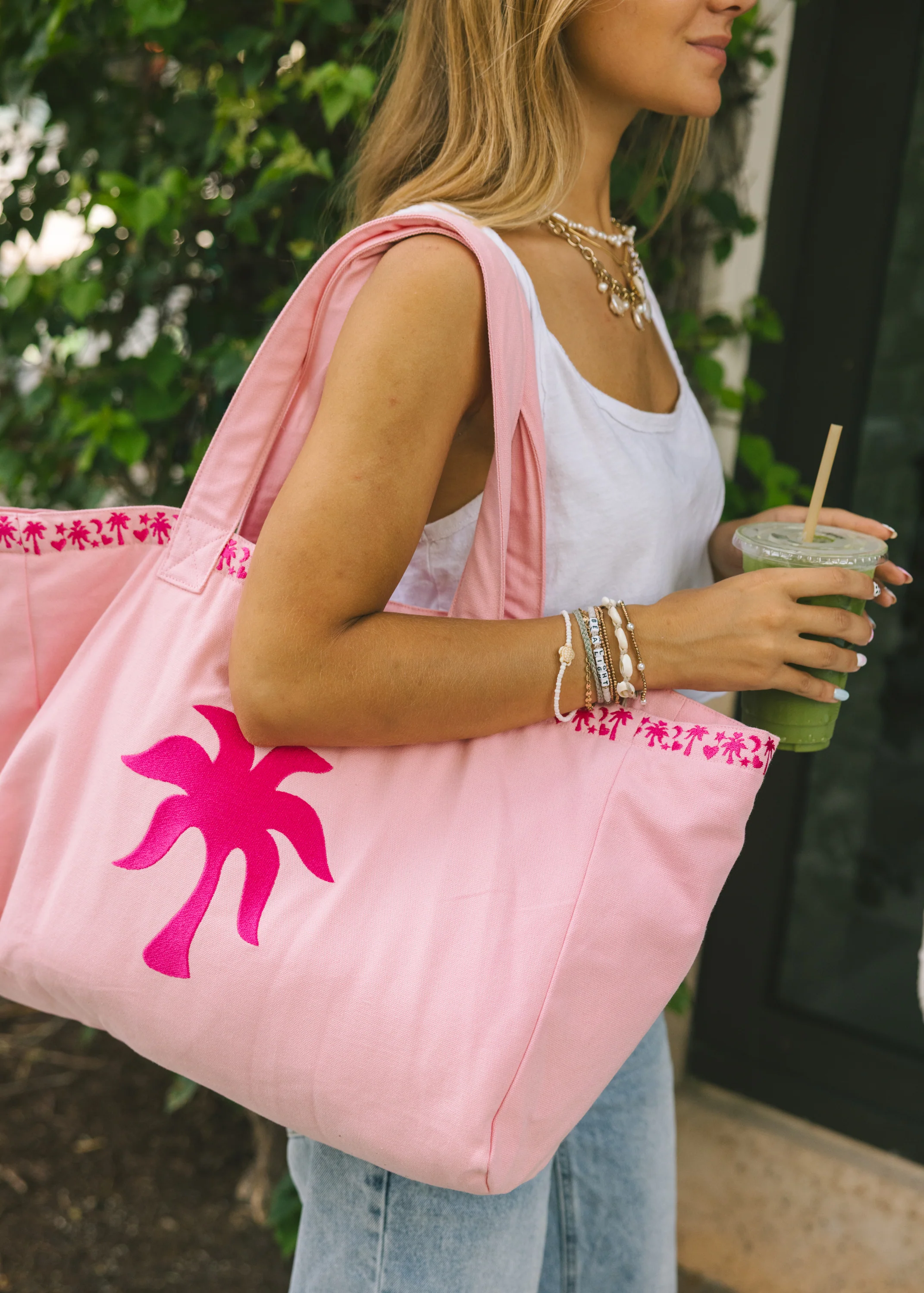 Couture Carryall in Blush Bay (Reversible) - Image 6